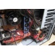Компьютер Intel Core 2 Quad Q9400 в корпусе Ascot: корзина для дисков в Красногорске, вентилятор для памяти в Красногорске, видеокарта 512 Mb DDR4 ATI Radeon  (Красногорск)