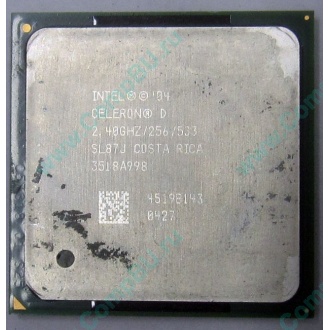 Процессор Intel Celeron D (2.4GHz /256kb /533MHz) SL87J s.478 (Красногорск)