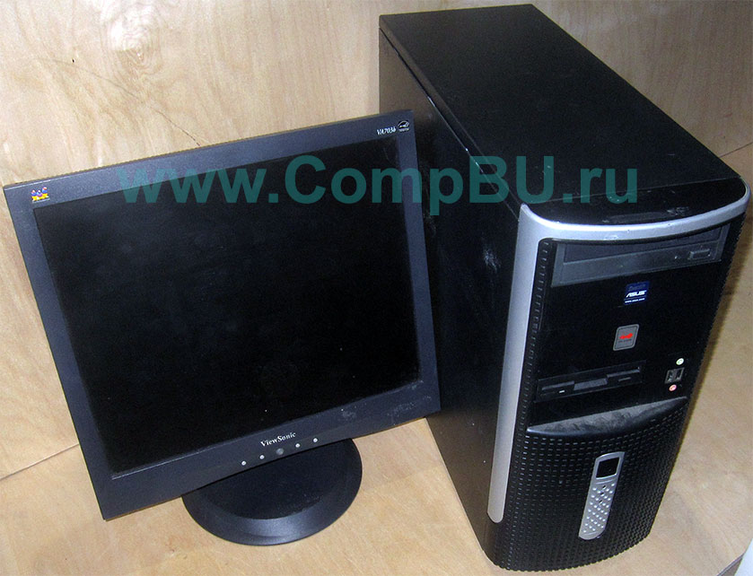 Комплект: одноядерный компьютер Intel Pentium-4 с 1Гб памяти и 17 дюймовый ЖК монитор (Красногорск)